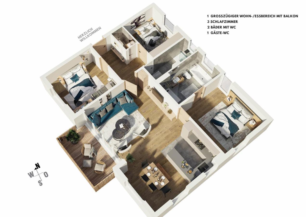 Bergcrystal Apartment Garmisch-Partenkirchen Luaran gambar